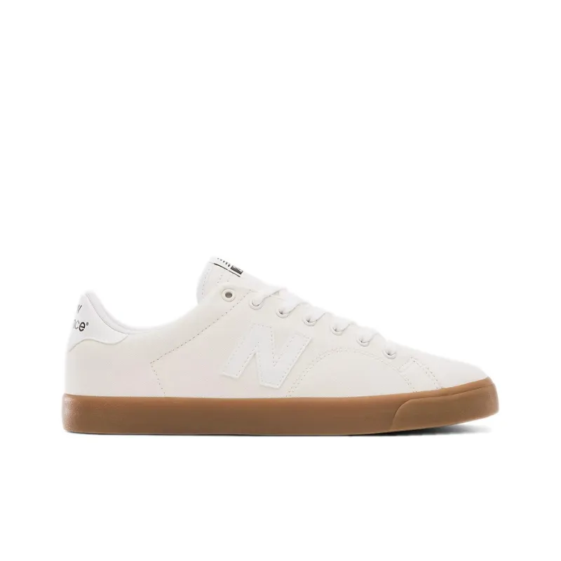 New Balance NB 210 Anti-Slip Wear-Resistant Low-Top Skateboard Shoes Men's White-1