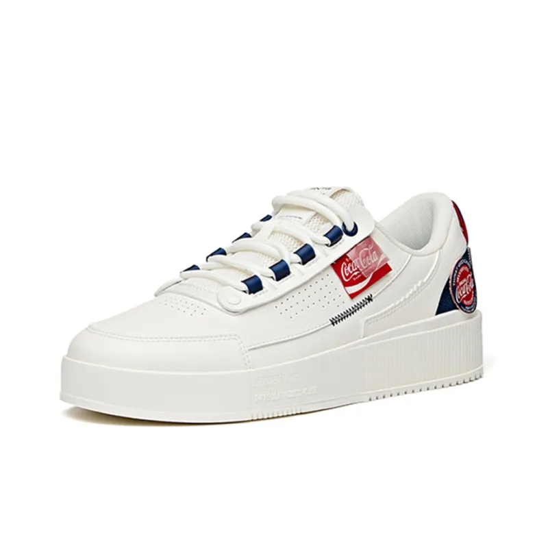 ANTA X Coca Cola Life Series Sneakers'White Red Blue'-2