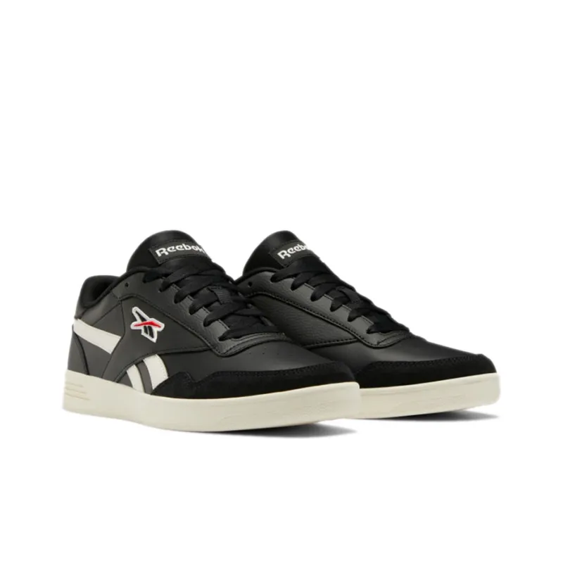Reebok Royal Techque Skateboard Shoes Men Low-Top Black/White-2