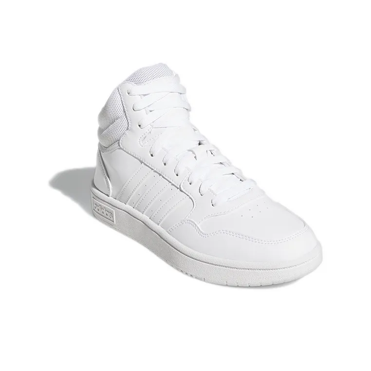 Adidas Hoops 3.0 Mid Classic Cloud White Dash Grey Women's-2