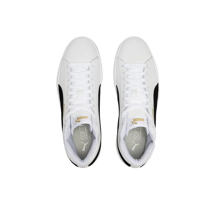 PUMA Smash V2 Mid 'White Black'-3