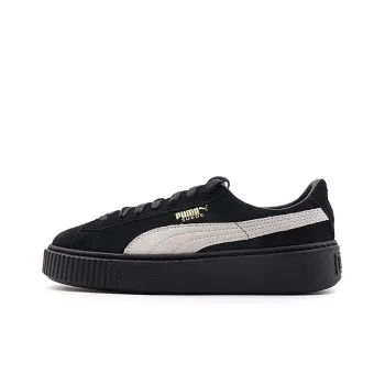 PUMA Suede Platform Core 'Black White' Women's