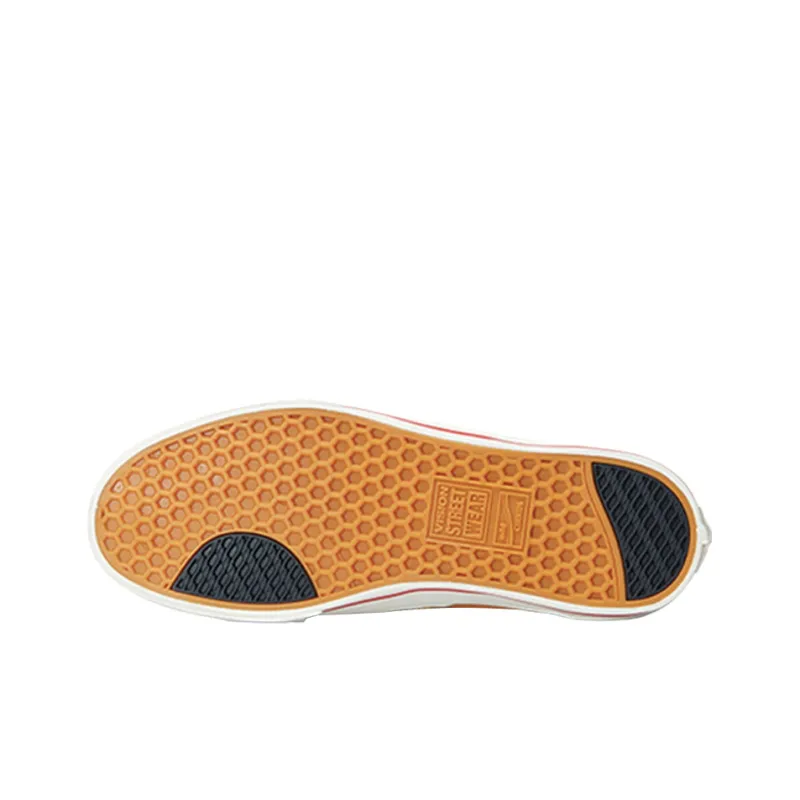 Vision Street Wear Skate Pro CVO Cushioning Lightweight Low-Top Skateboard Shoes Unisex Yellow-4