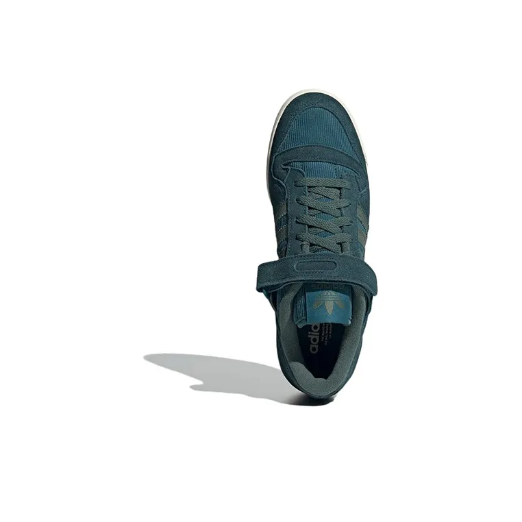 Adidas Originals Forum 84 Low Corduroy Forest 'Blue Green'-4