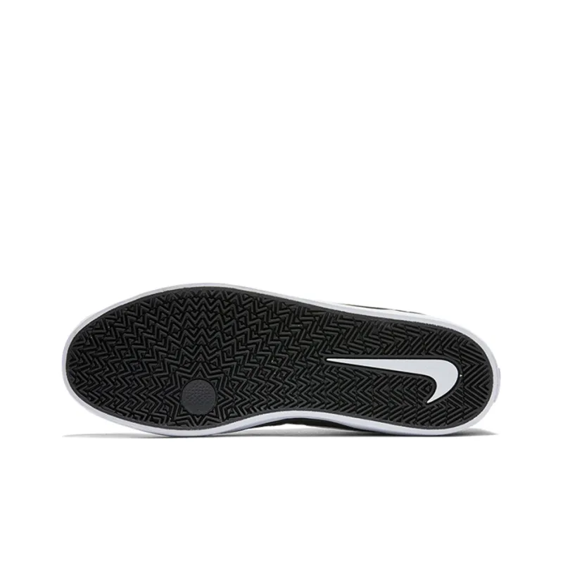 Nike Sb Check Solar Cnvs Black/White-5