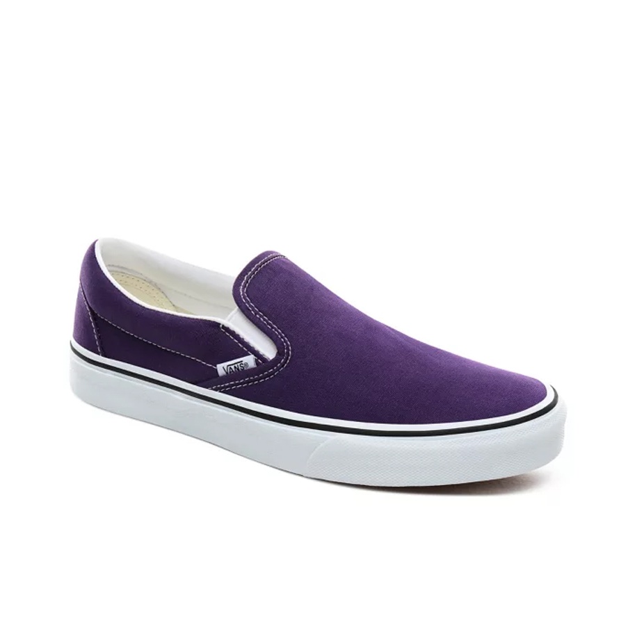 Purple van slip ons on sale