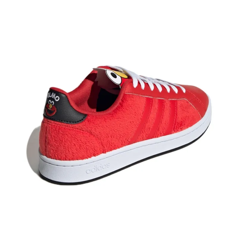 Adidas Neo X Sesame Street Grand Court 'Red Black' Women's-3