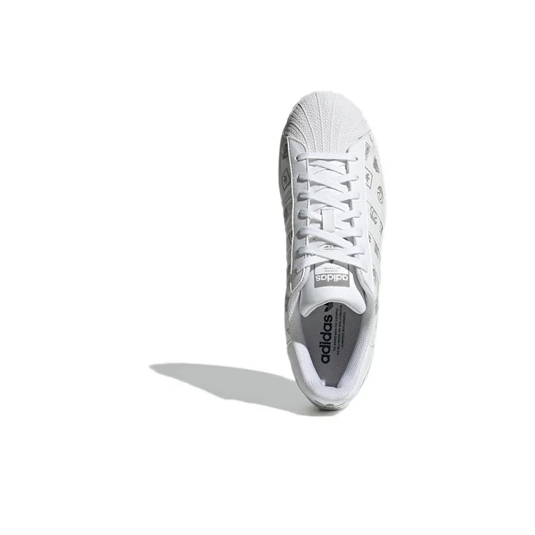 Adidas Superstar Sneakers SilverGray-4