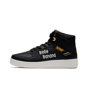 MINIONS x 361° Minions Collaboration High Top Skateboard Shoes Men's Black