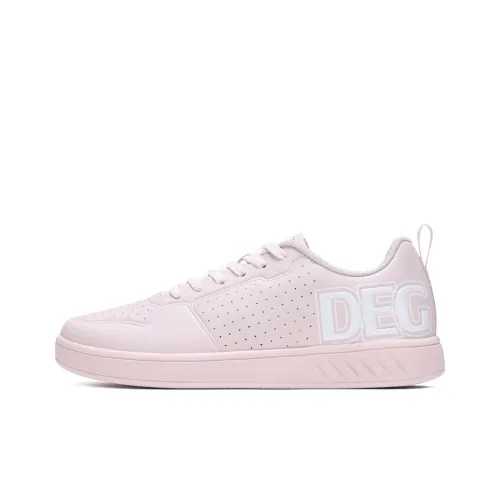 361° Skateboard Shoes Women's Low-Top Nude Pink/361° White