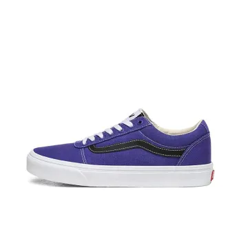 Vans Ward Blauw Anti-Slip And Wear-Resistant Breathable Low-Top Skateboard Shoes Unisex Blue Purple