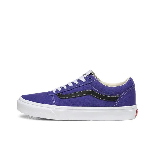 Vans Ward Skateboard Shoes Unisex Low-Top Blue/Purple