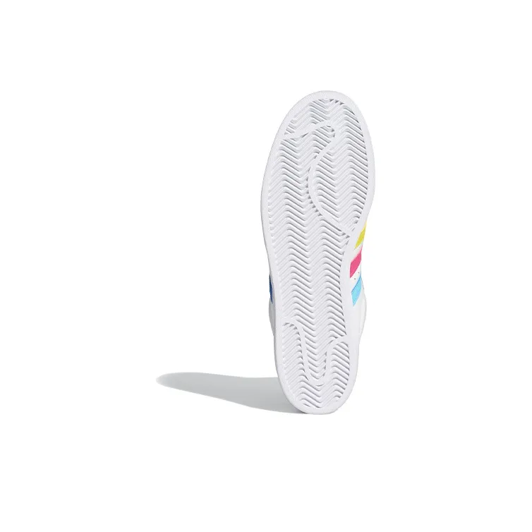 Adidas Pro Model Colorful Trefoil Cloud White-5