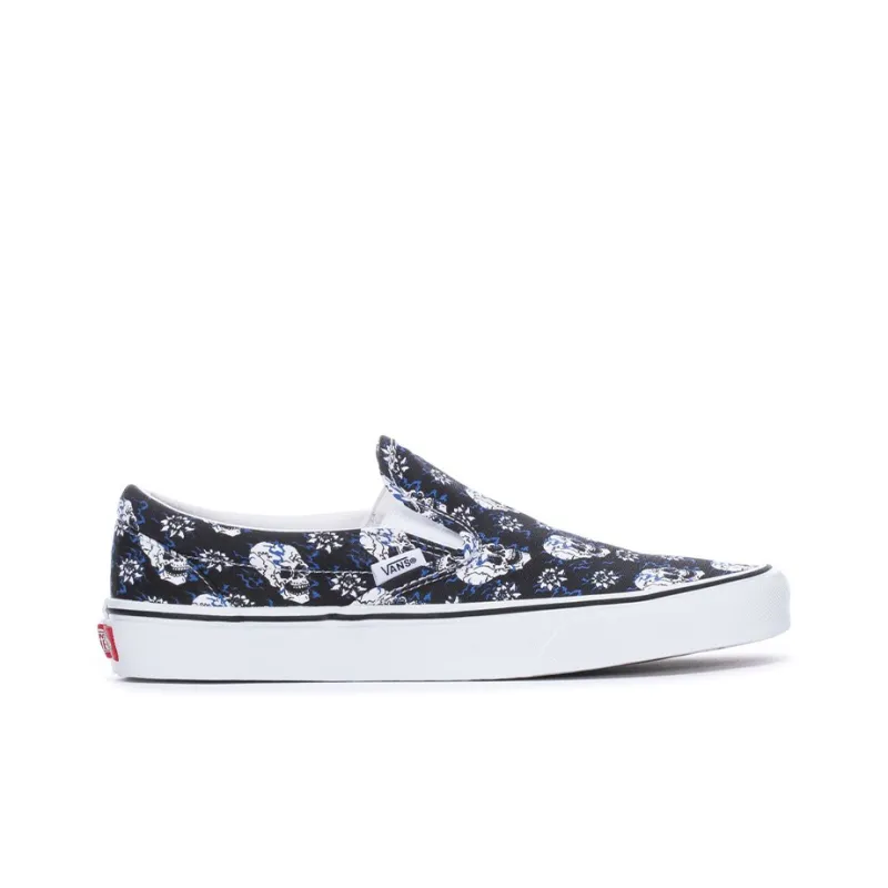 Vans Classic Slip On 'Flash Skull'-1