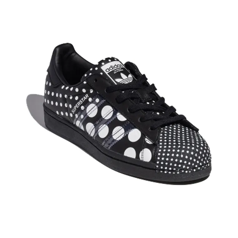 adidas originals Superstar Black Polka-2