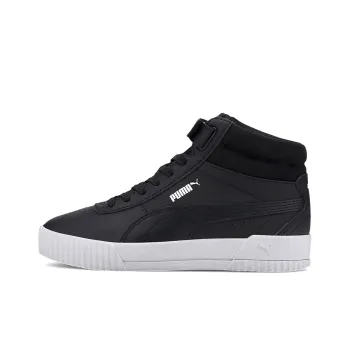 PUMA Carina Mid Black/White Mid Board Shoes Women's