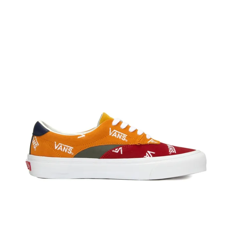Vans Unisex SK8 Low Reissue Sneakers Red/Yellow-1
