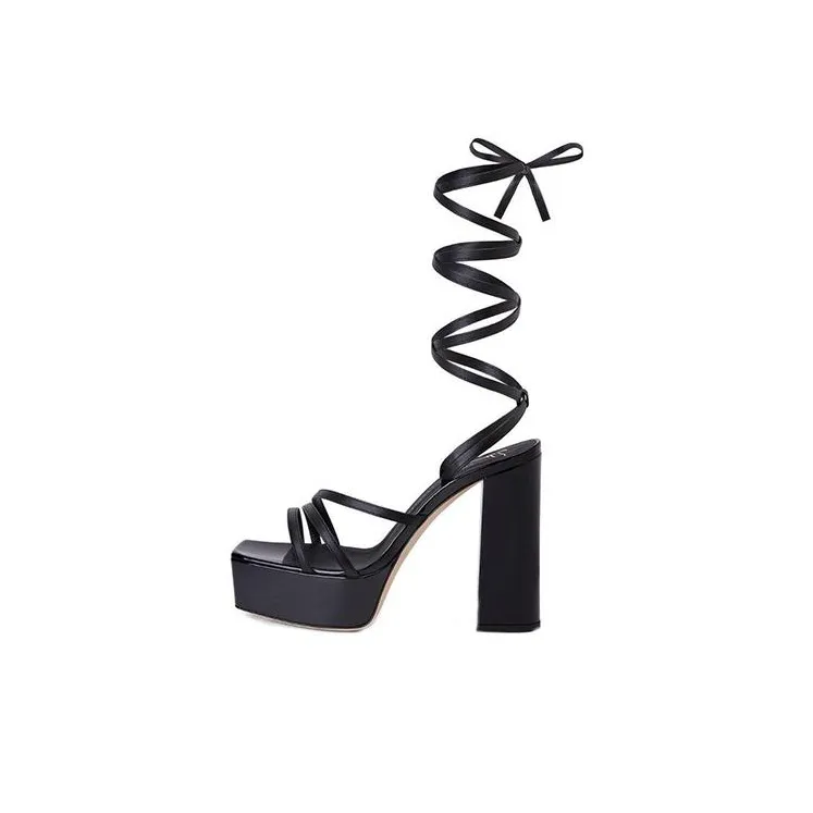 Giuseppe Zanotti Flavienne 120mm Laminated Leather Sandals Women's-0