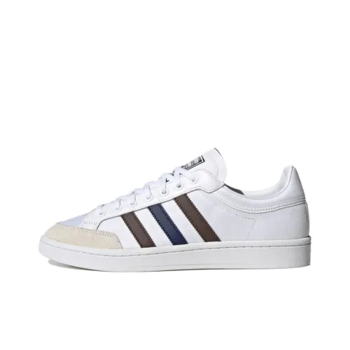 Adidas Originals Americana Skateboard Shoes Men Low-Top White/Brown/Blue