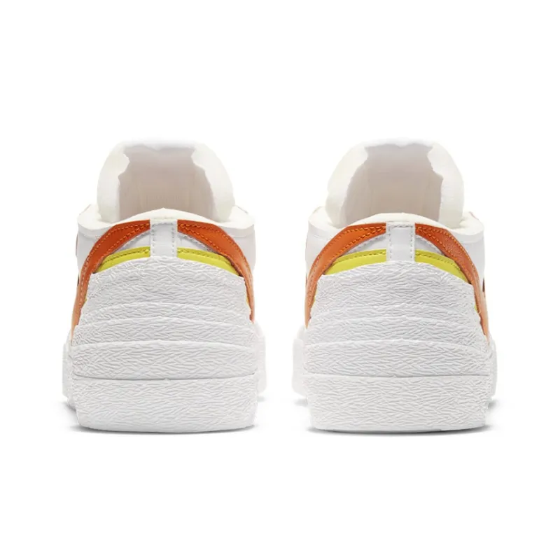 Nike Blazer Low Sacai White Magma Orange-4