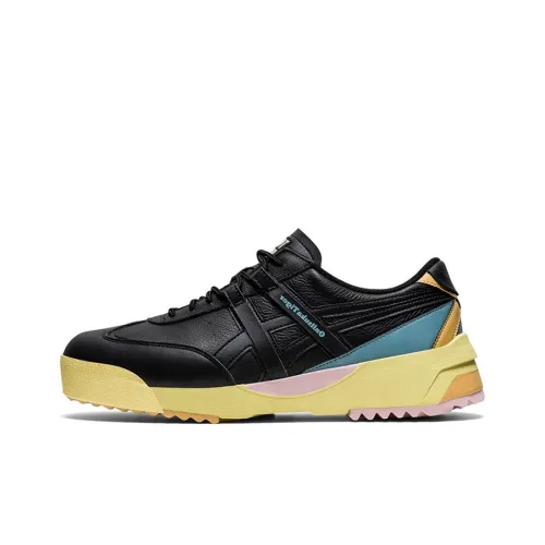 Onitsuka Tiger Delegation EX Skateboard Shoes Unisex Low-Top Black/Yellow