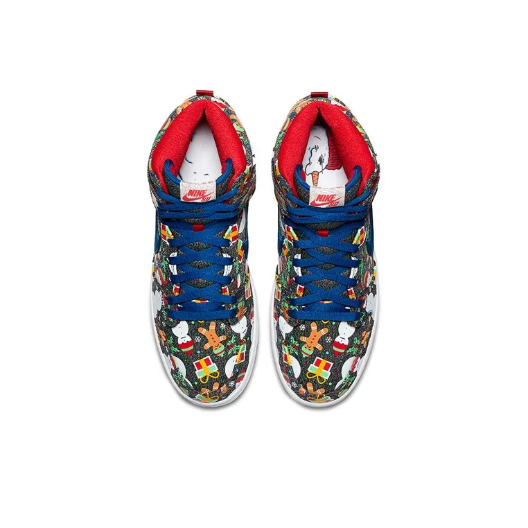 Nike SB Dunk High Concepts Ugly Christmas Sweater 2017-3