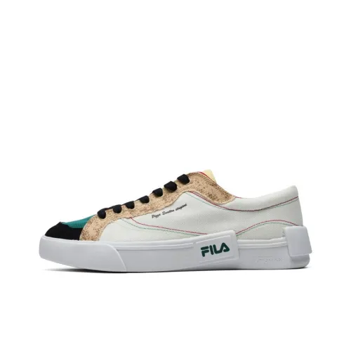 FILA FUSION Shoes 'Beige Teal White' Women's