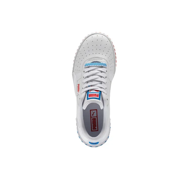 PUMA Cali Rwb 'White Red Indigo' Women's-4