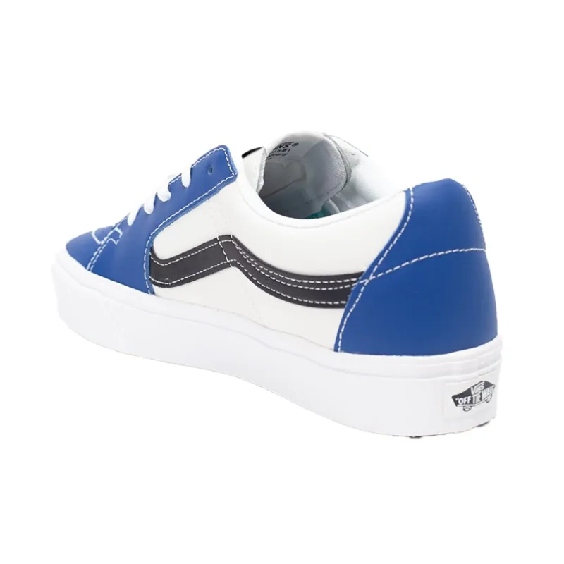 Vans Sk8 Low ComfyCush 'Leather True Blue'-3