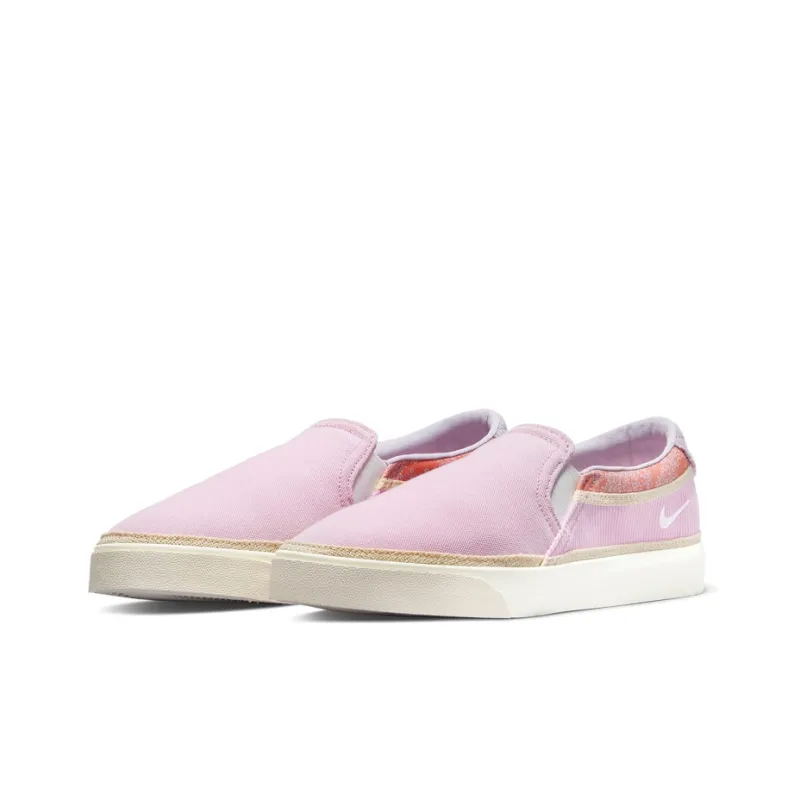 Nike Court Legacy Low Top Skateboard Shoes Women's Light Purple-2