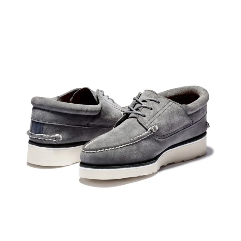 Timberland 3 Eye Wedge Narrow Fit Oxford Shoes 'Medium Grey Suede'-2