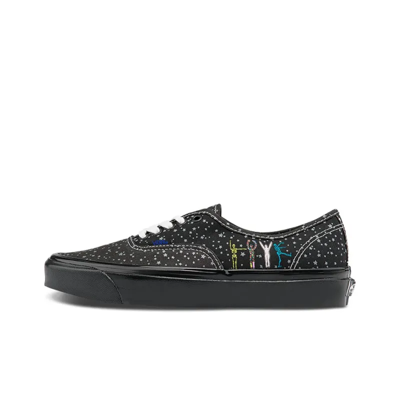 Vans Unisex Authentic 44 Dx Low Top Sneakers Black-0