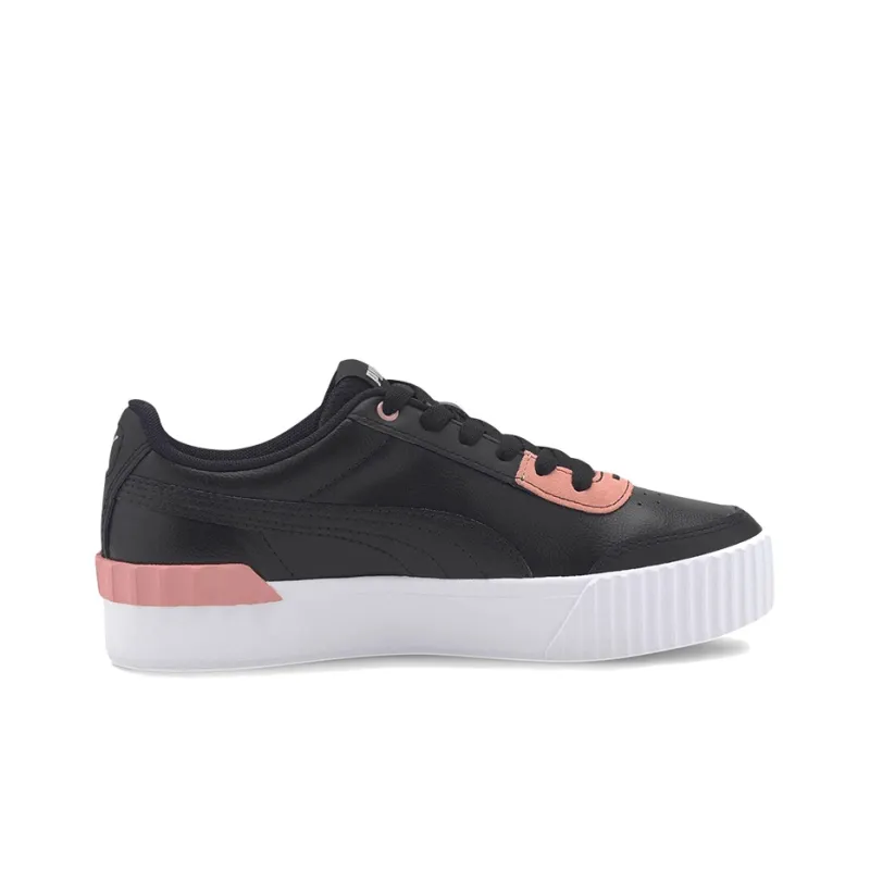 PUMA Carina Lift Black/White/Pink Women's-1