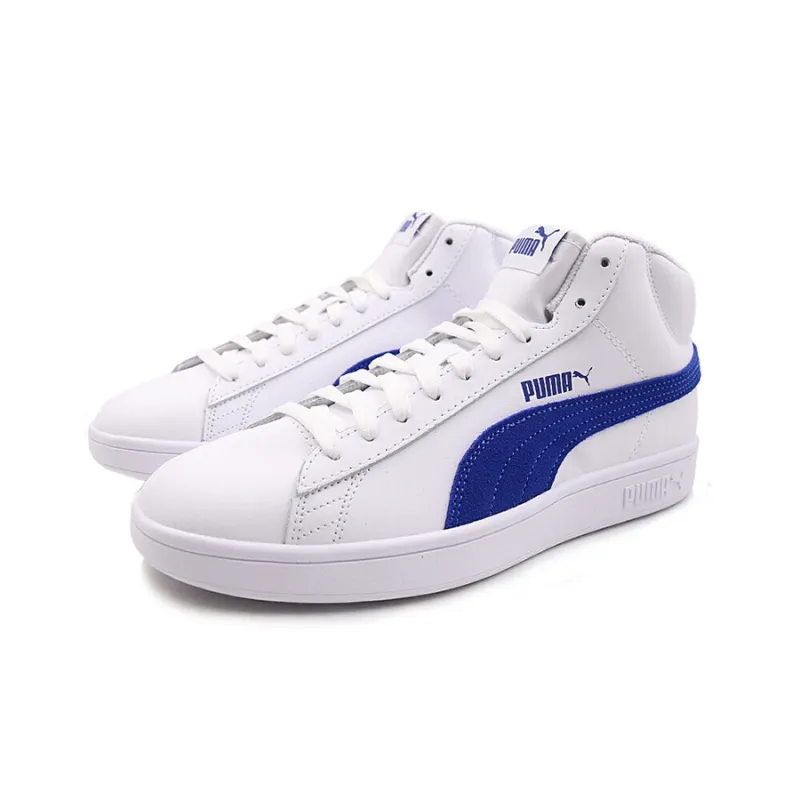 PUMA Smash V2 Mid L 'White Blue'-1