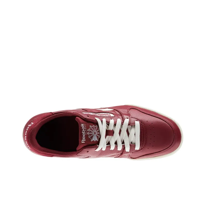 Reebok Phase 1 I Pro DL Wrapping Anti-Slip Shock-Absorbing And Wear-Resistant Low-Top Skateboard Shoes Men's Burgundy-3