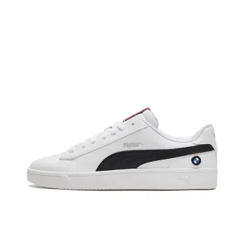 PUMA Bmw Motorsport Court White/Black/Red Casual Board Shoes