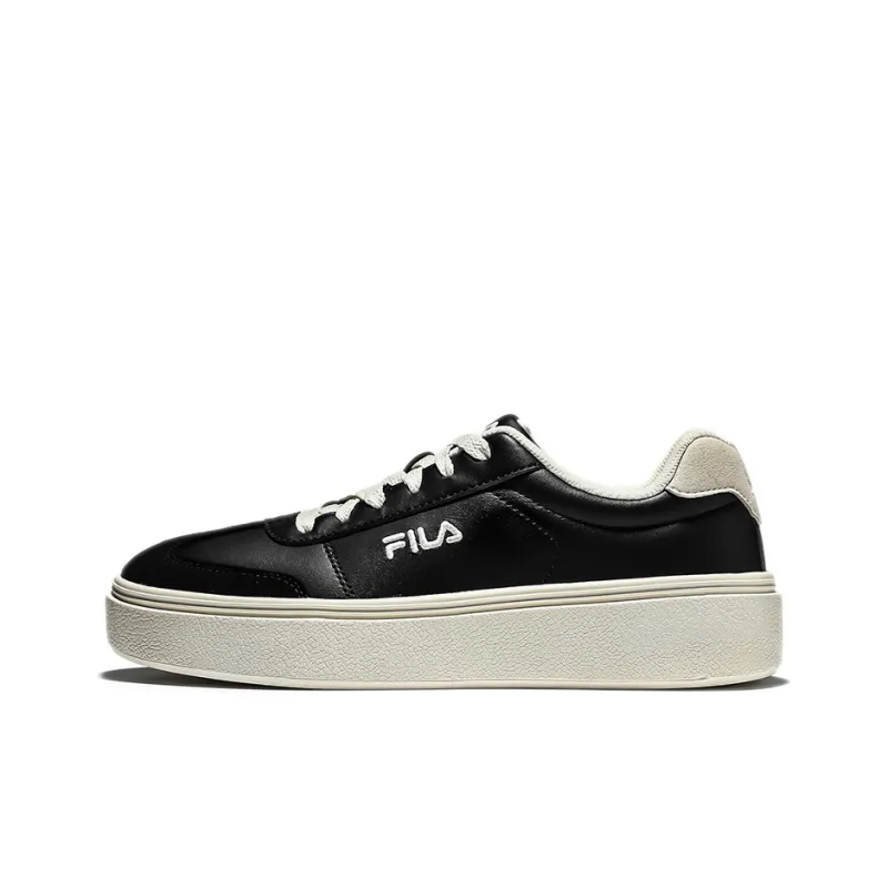 FILA Unisex Low Top Sneakers Black/Coffee-0