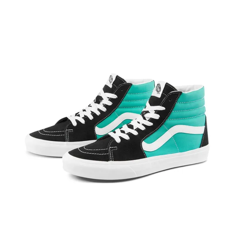 Vans SK8 Hi Green Black-1
