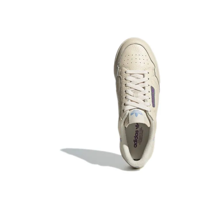 Adidas Continental 80 Ecru Tint True Pink Women's-4