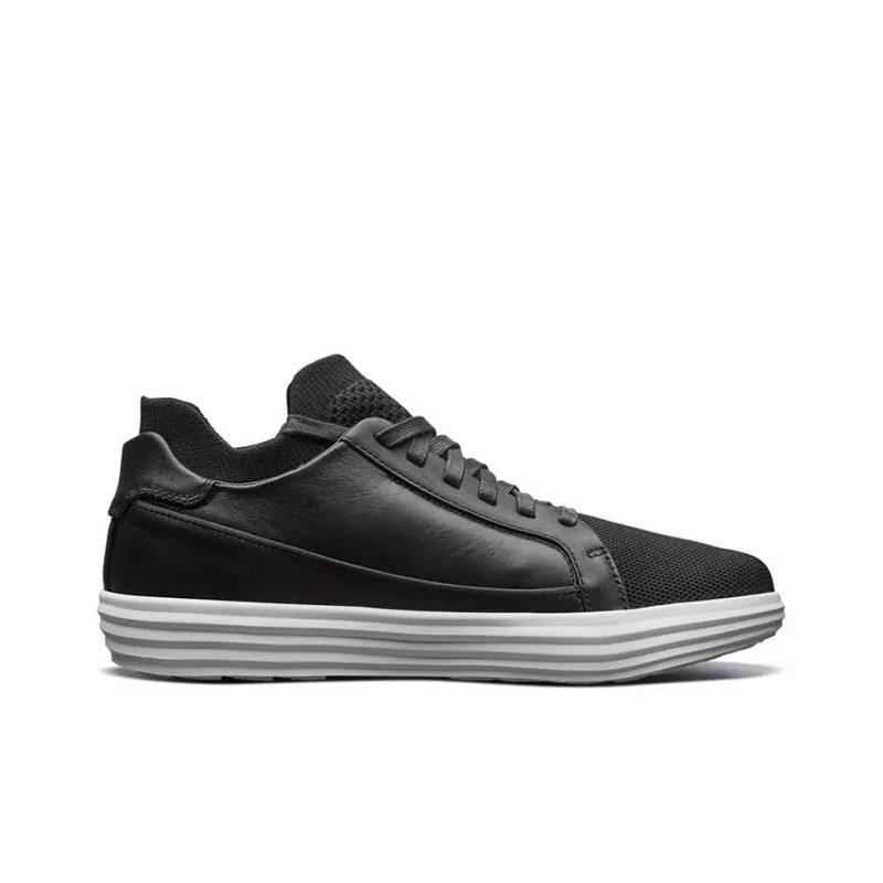 Skechers Shogun Skateboard Shoes Men Low-Top Black/White-1