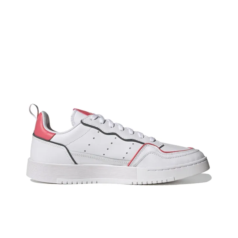 Supercourt Women's Adidas Originals 'White Hazy Rose'-1