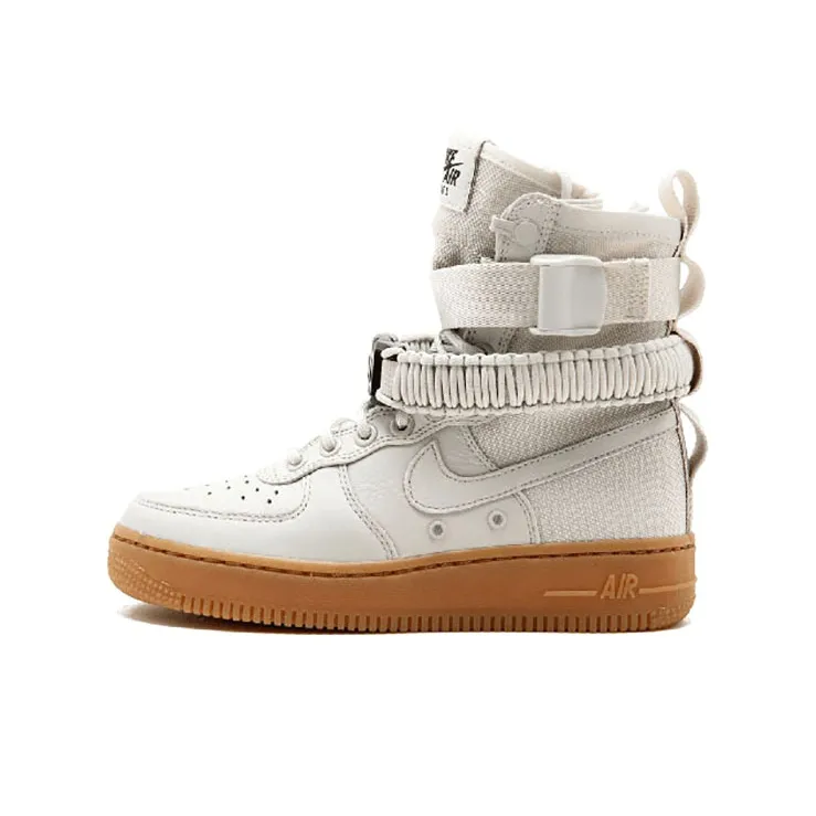 Nike Sf Air Force 1 High Light Bone Women's-0