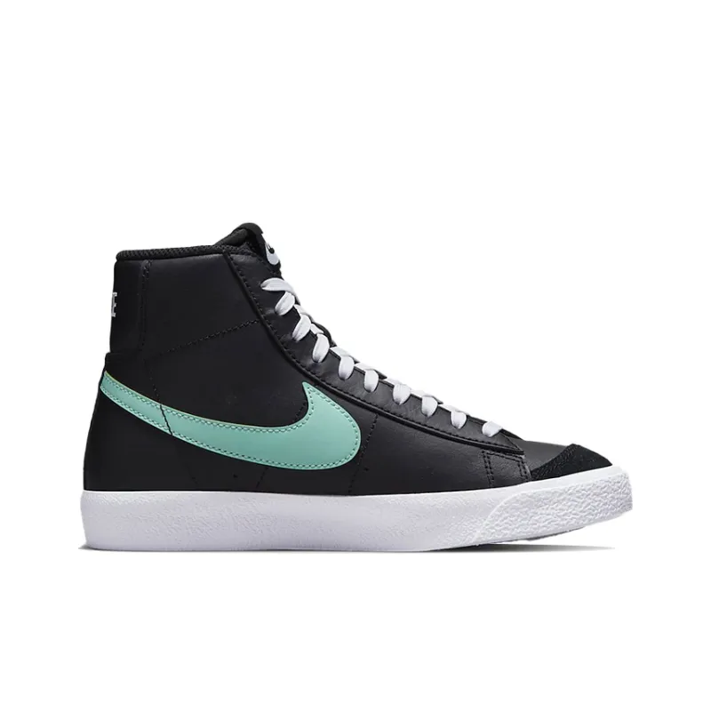 Nike Blazer Mid 77 Black White Mint Foam GS-1