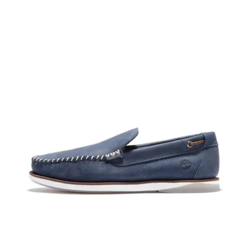 Timberland Cushioning Wear-Resistant Low-Top Skateboard Shoes Men's Marine Blue