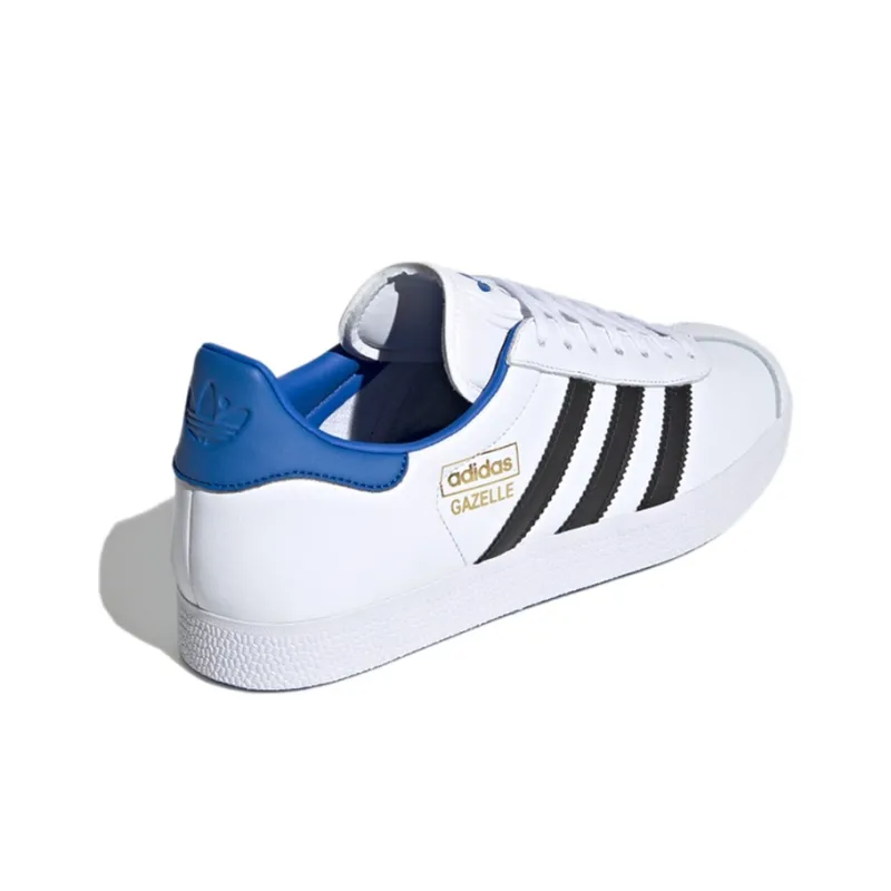 Adidas Originals Gazelle Shoes 'White Black Blue'-3