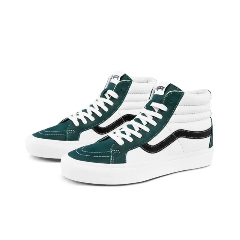 Vans Sk8 Hi Reissue Vlt Lx Evergreen Marshmallow-1