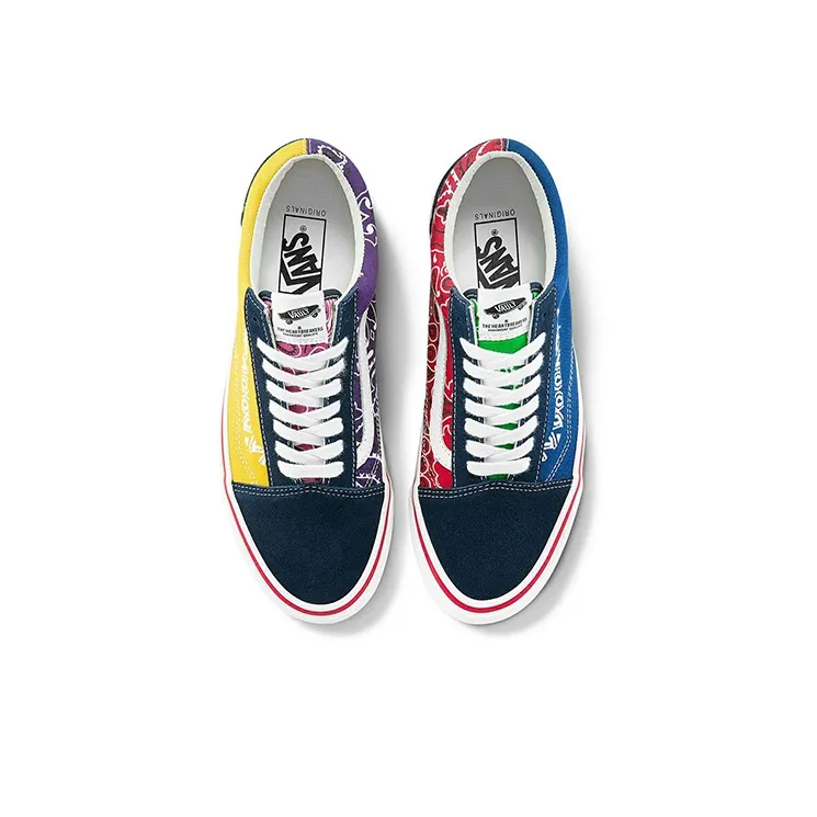 Vans Vault Og Old Skool Lx Bedwin & The Heartbreakers Multi Color Bandana-2