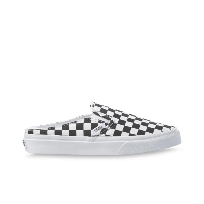 Vans Classic Slip on Plaid Unisex White/Black-1
