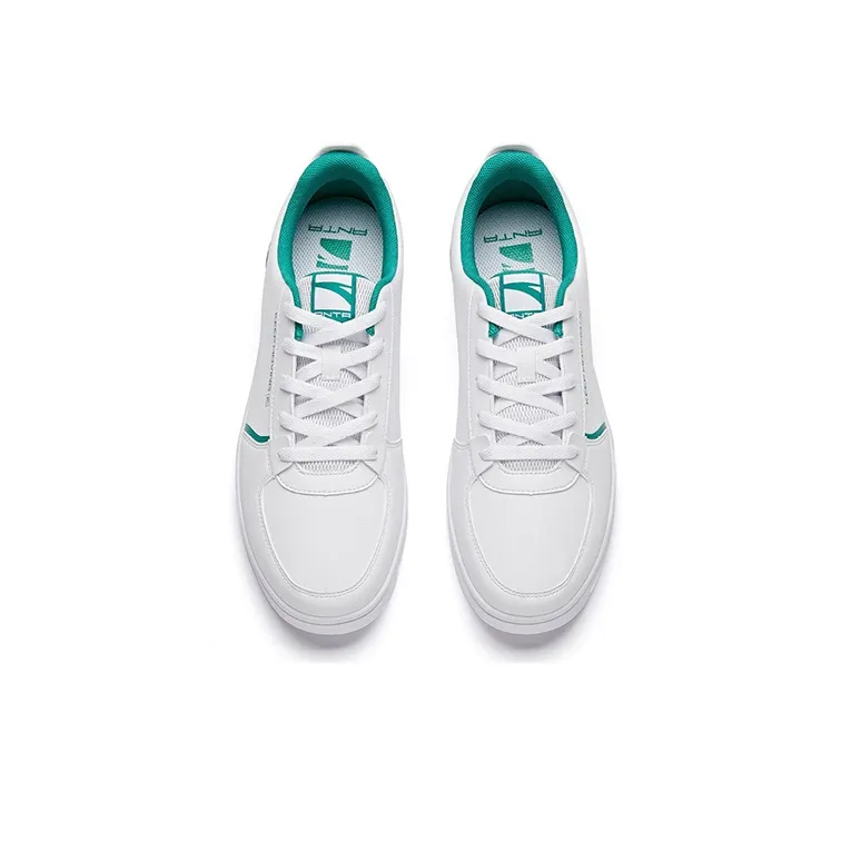 Anta Durable Lightweight And Breathable Low Top Skateboard Shoes Men's Seaweed Green-2