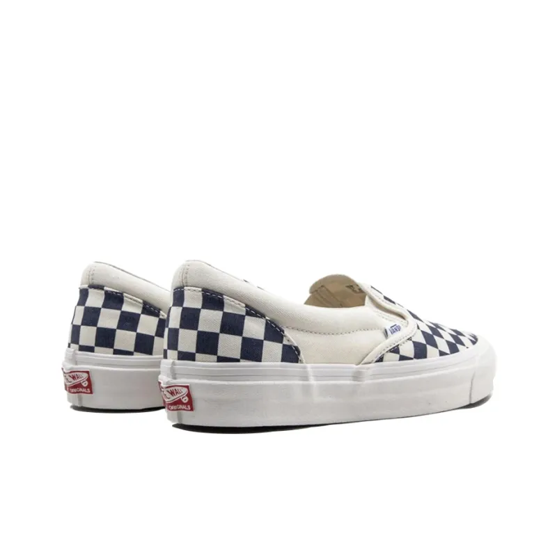Slip On Og Classic Vans Lx 'Navy Checkerboard'-2